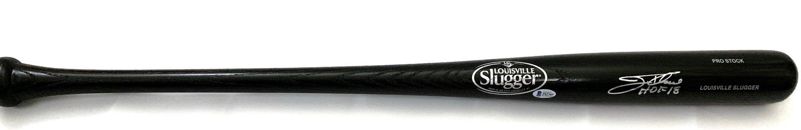 Jim Thome Signed Louisville Slugger Bat W/HOF 18 Indians Phillies White Sox Twins - Beckett-Powers Sports Memorabilia