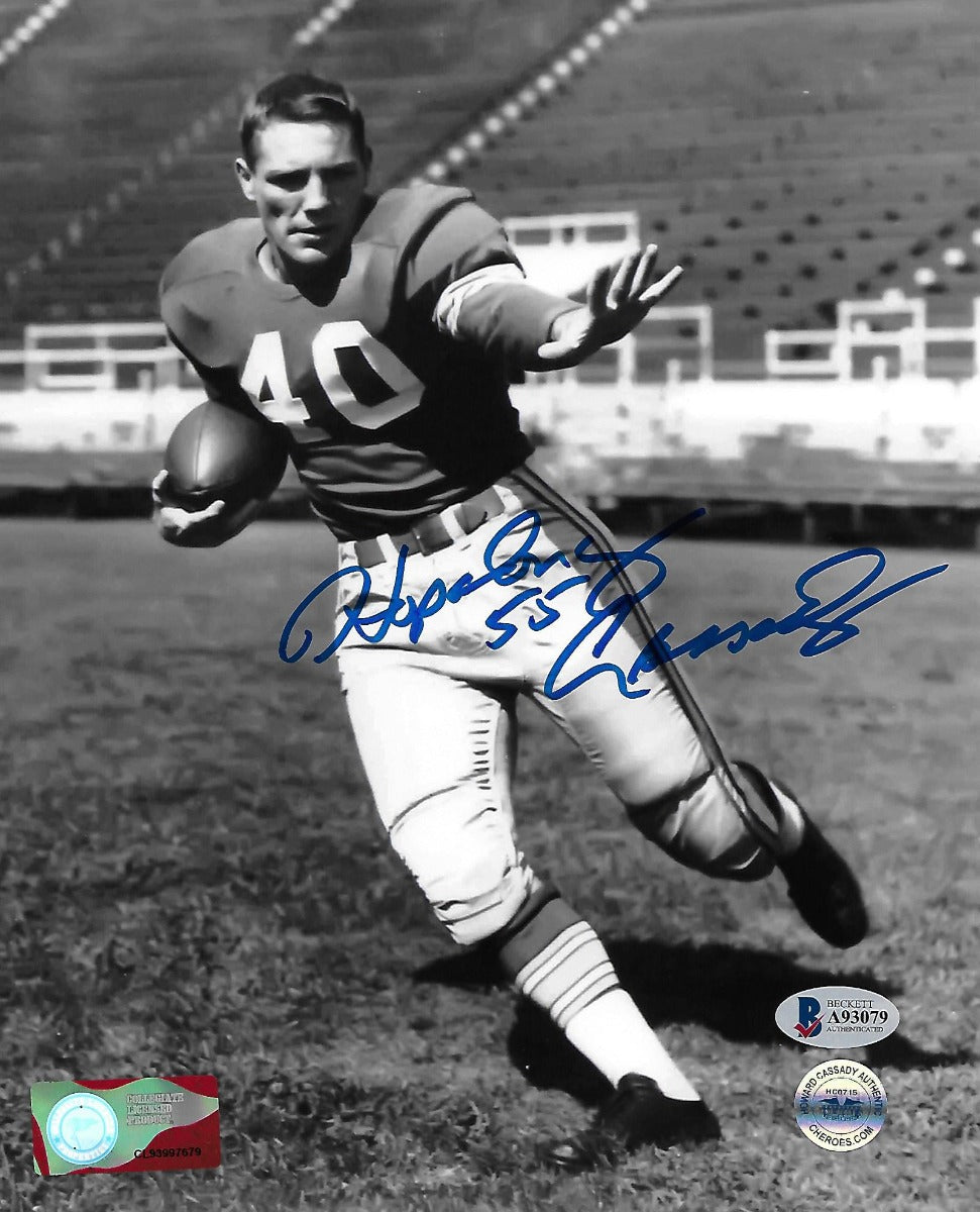 Howard Hopalong Cassady Autographed Ohio State Buckeyes 8x10 Photo Beckett Authenticated #2-Powers Sports Memorabilia