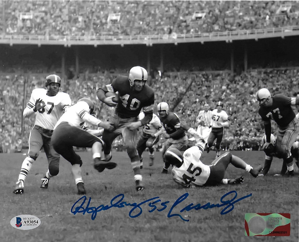 Howard Hopalong Cassady Autographed Ohio State Buckeyes 8x10 Photo Beckett Authenticated #1-Powers Sports Memorabilia