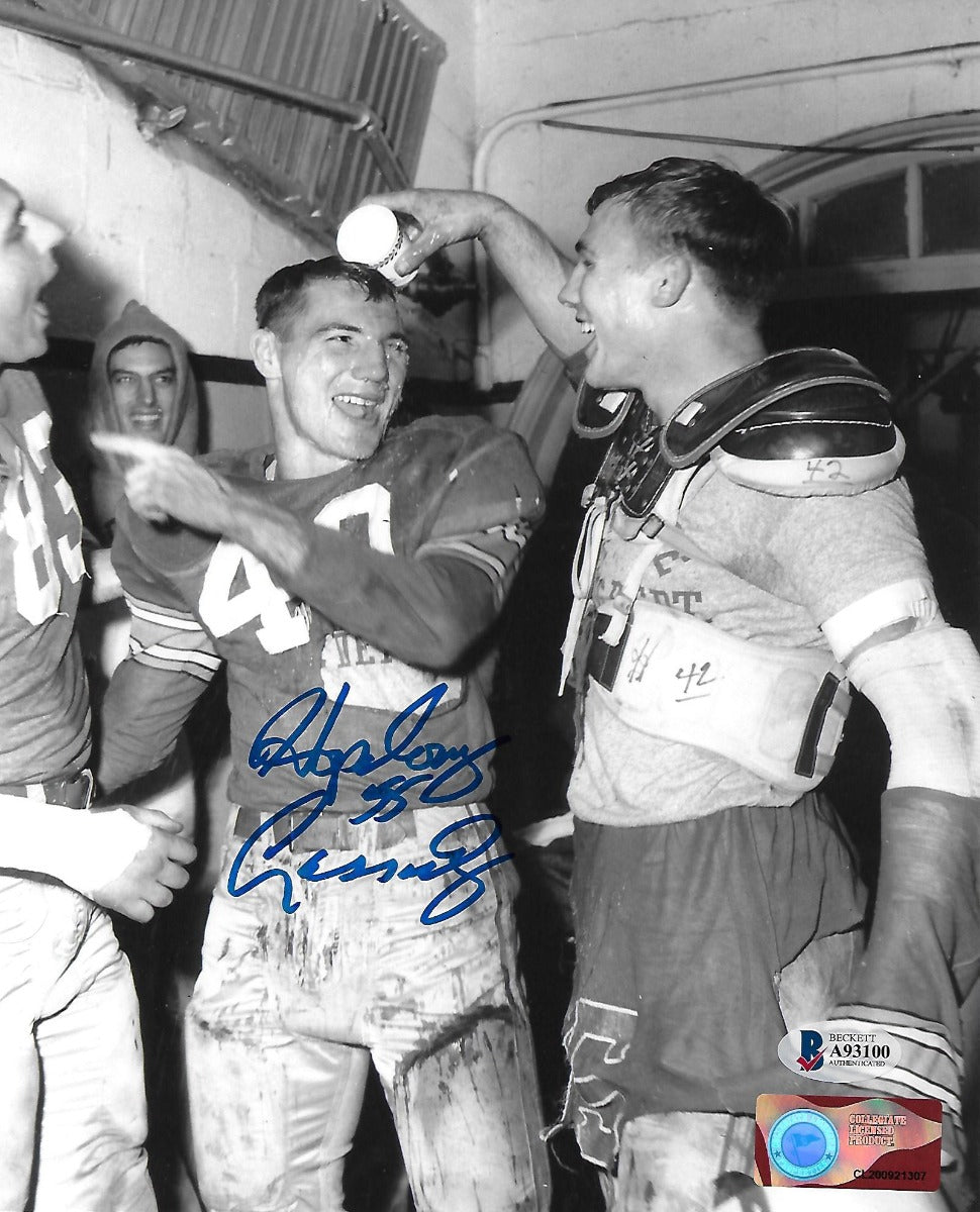 Howard Hopalong Cassady Autographed Ohio State Buckeyes 8x10 Photo Beckett Authenticated #3-Powers Sports Memorabilia