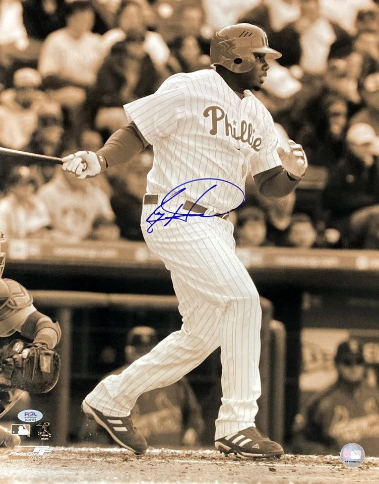 Ryan Howard Autograph Signing-Powers Sports Memorabilia