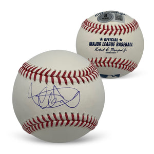 Ichiro Suzuki Autographed MLB Signed Baseball Beckett COA With UV Display Case-Powers Sports Memorabilia