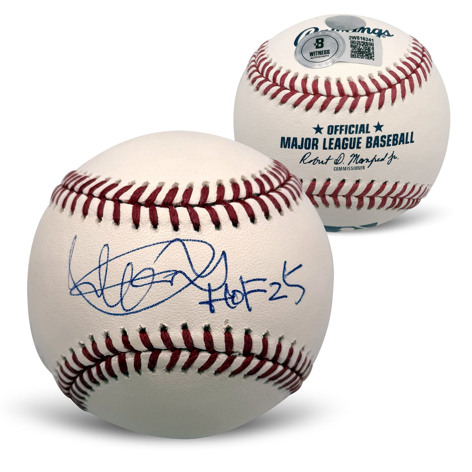 Ichiro Suzuki Autographed Seattle Mariners Baseball HOF 25 Beckett-Powers Sports Memorabilia