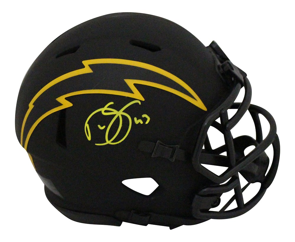 Darren Sproles San Diego Chargers Eclipse Signed Mini Helmet BAS-Powers Sports Memorabilia