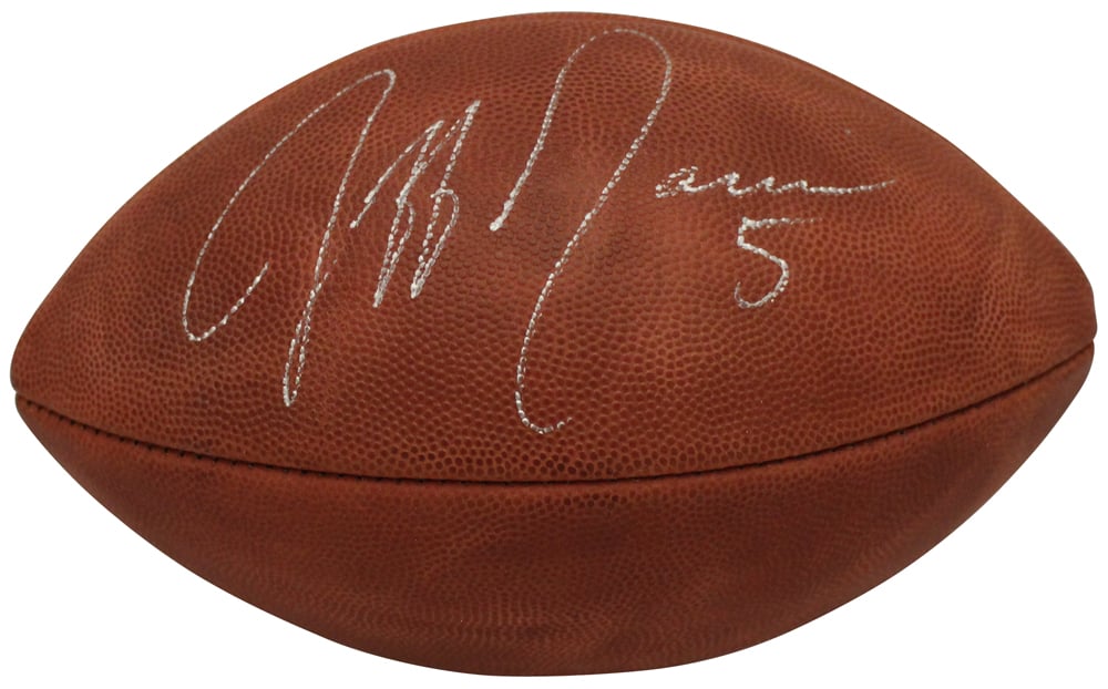 Jeff Garcia San Francisco 49ers Signed Football - Official Tagliabue Football JSA JSA