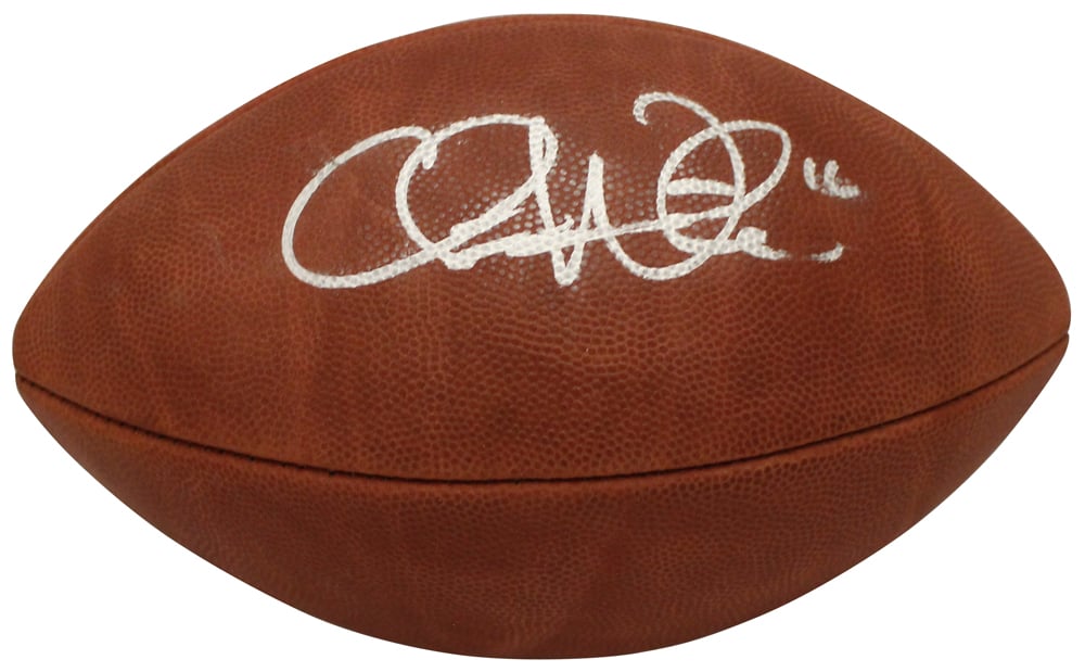 Chris Weinke Florida State Seminoles Signed Football - Official Tagliabue Football JSA JSA