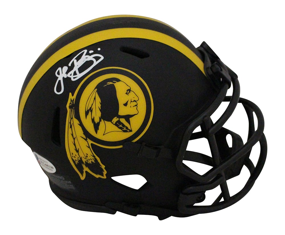John Riggins Washington Redskins Signed Mini Helmet - Eclipse Beckett-Powers Sports Memorabilia