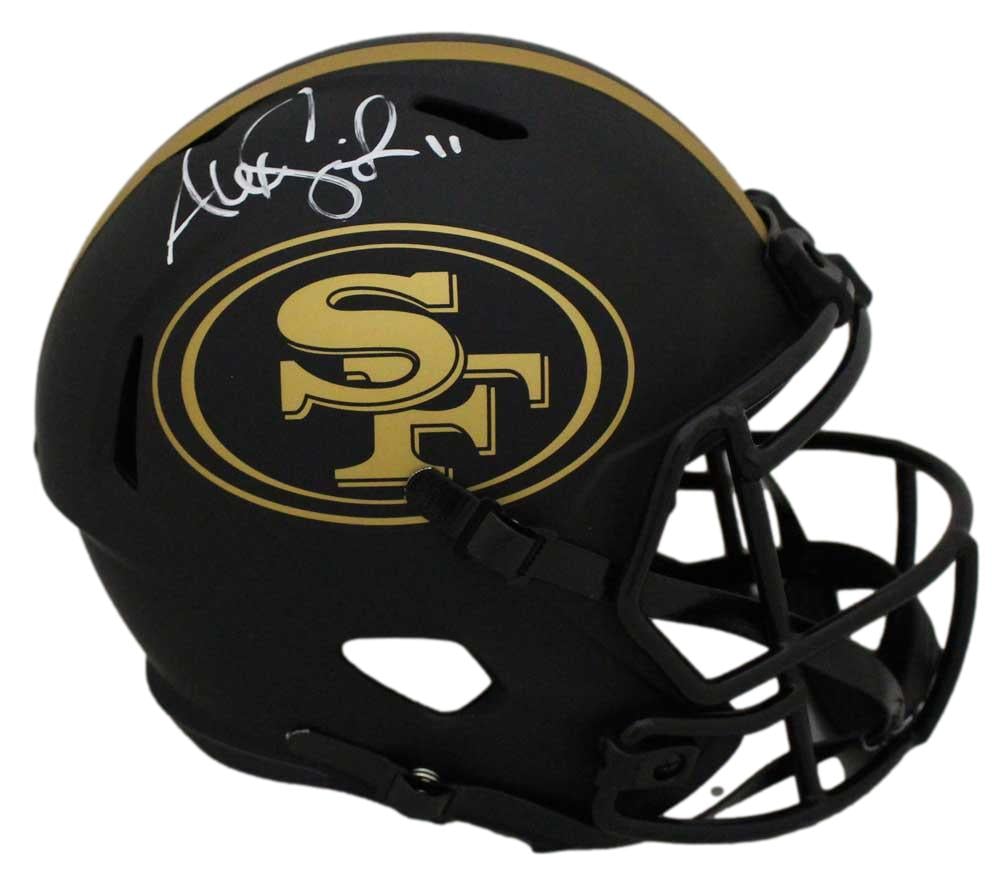 Alex Smith San Francisco 49ers F/S Eclipse Speed Signed Helmet BAS-Powers Sports Memorabilia