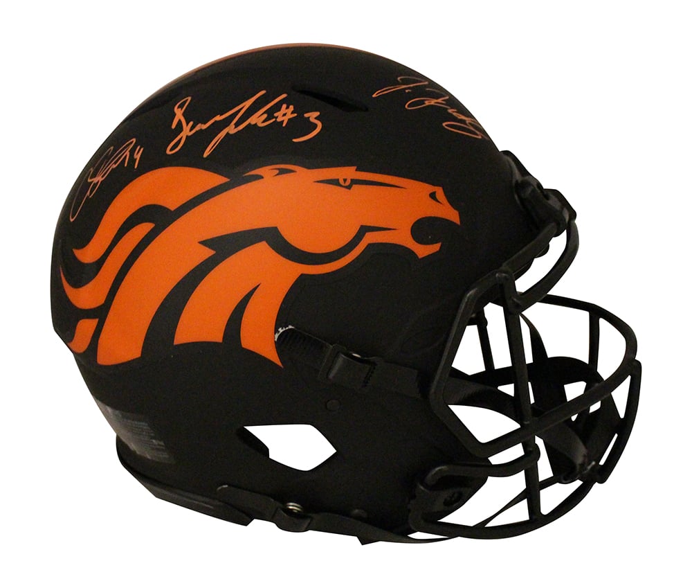 Courtland Sutton Denver Broncos Signed Full Size Helmet - Authentic Eclipse JSA JSA-Powers Sports Memorabilia