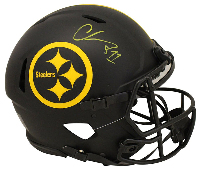 Chase Claypool Signed Pittsburgh Steelers Authentic Eclipse Helmet – Beckett Authenticated-Powers Sports Memorabilia