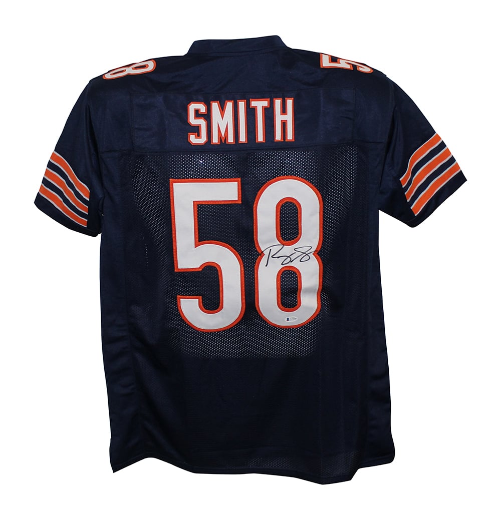 Roquan Smith Signed Pro Style Navy Blue XL Jersey – Beckett Authenticated-Powers Sports Memorabilia