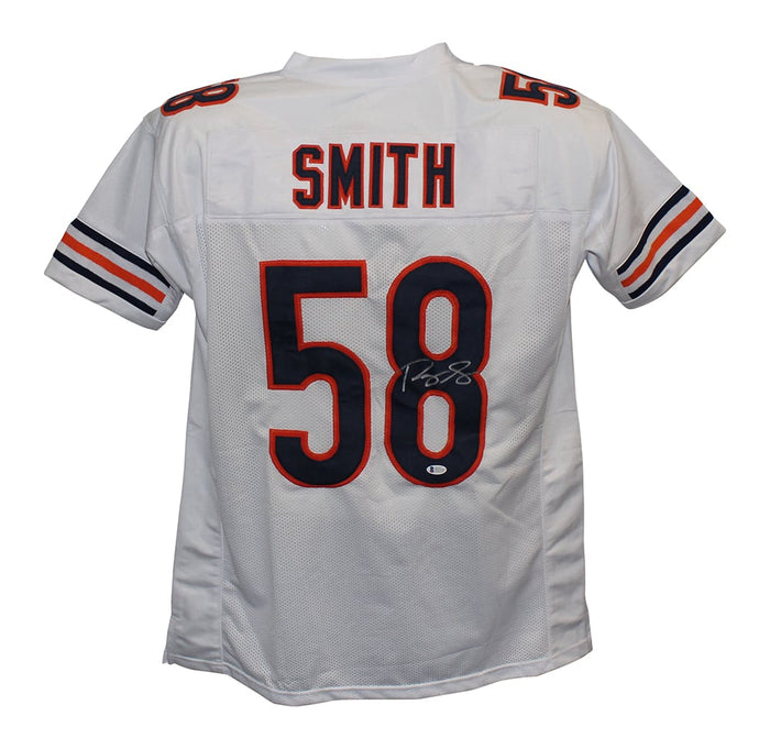 Roquan Smith Signed Pro Style White XL Jersey – Beckett Authenticated-Powers Sports Memorabilia