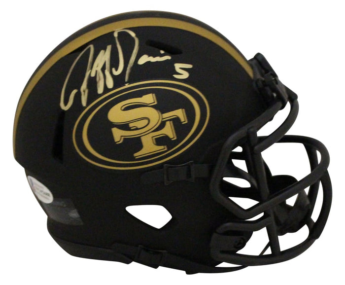 Jeff Garcia Signed San Francisco 49ers Eclipse Mini Helmet – Beckett Authenticated-Powers Sports Memorabilia