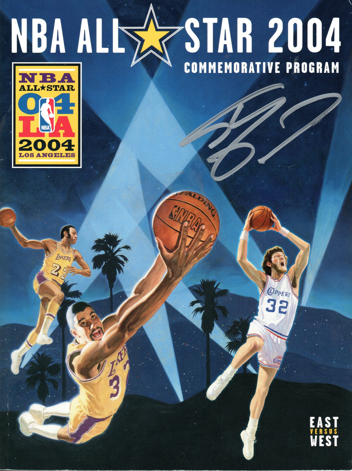 Shaquille O'Neal Signed Los Angeles Lakers 2004 NBA All Star Game Program - Beckett-Powers Sports Memorabilia