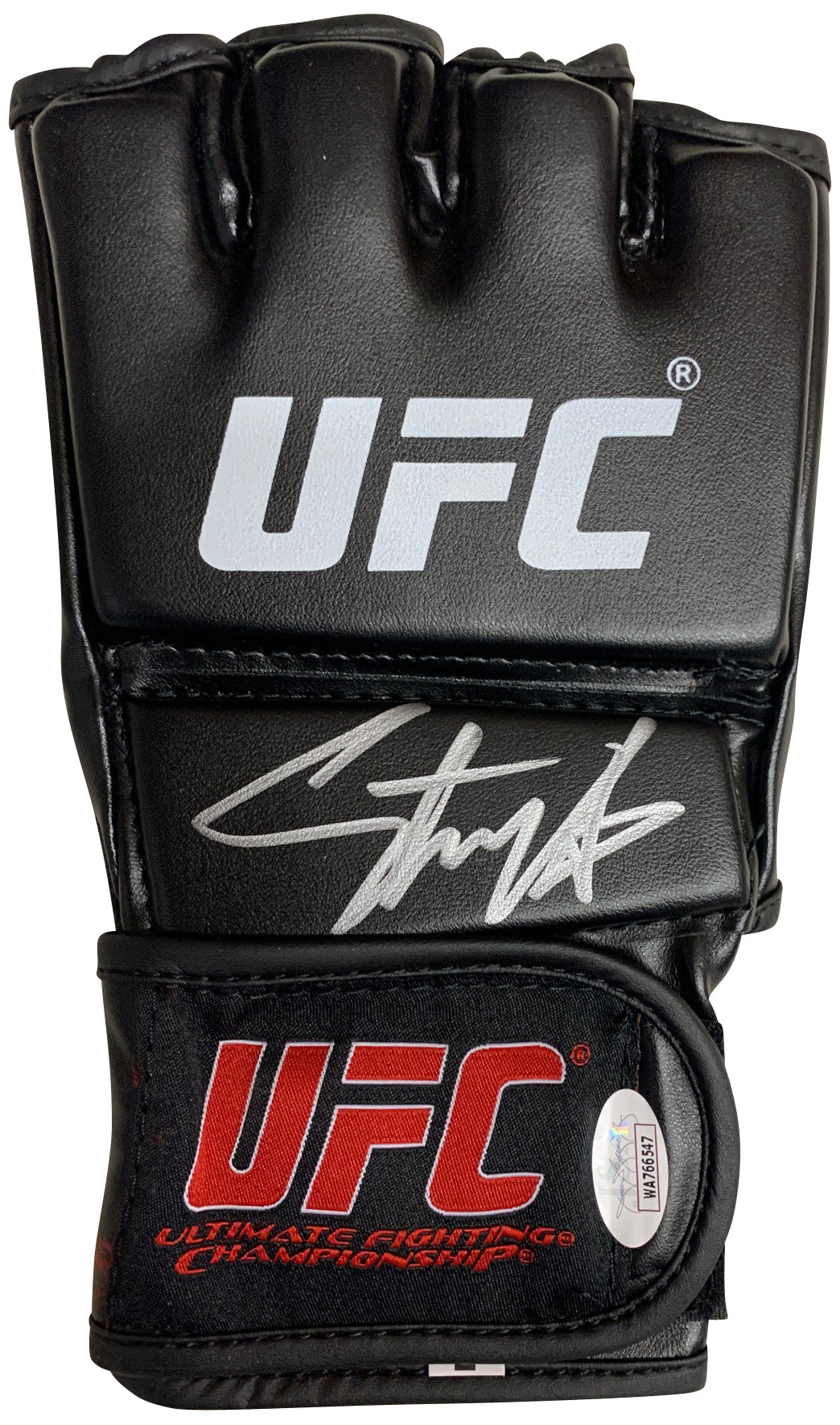 Israel Adesanya Autographed MMA Signed UFC Glove JSA COA