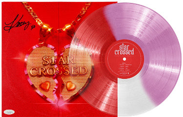 Kacey Musgraves Autographed 2021 Star Crossed Album Cover/LP/Clear-Lavender Vinyl/Record?Çô JSA-Powers Sports Memorabilia