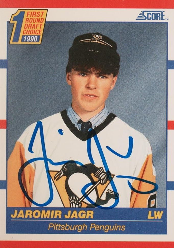 Jaromir Jagr Autograph Signing-Powers Sports Memorabilia