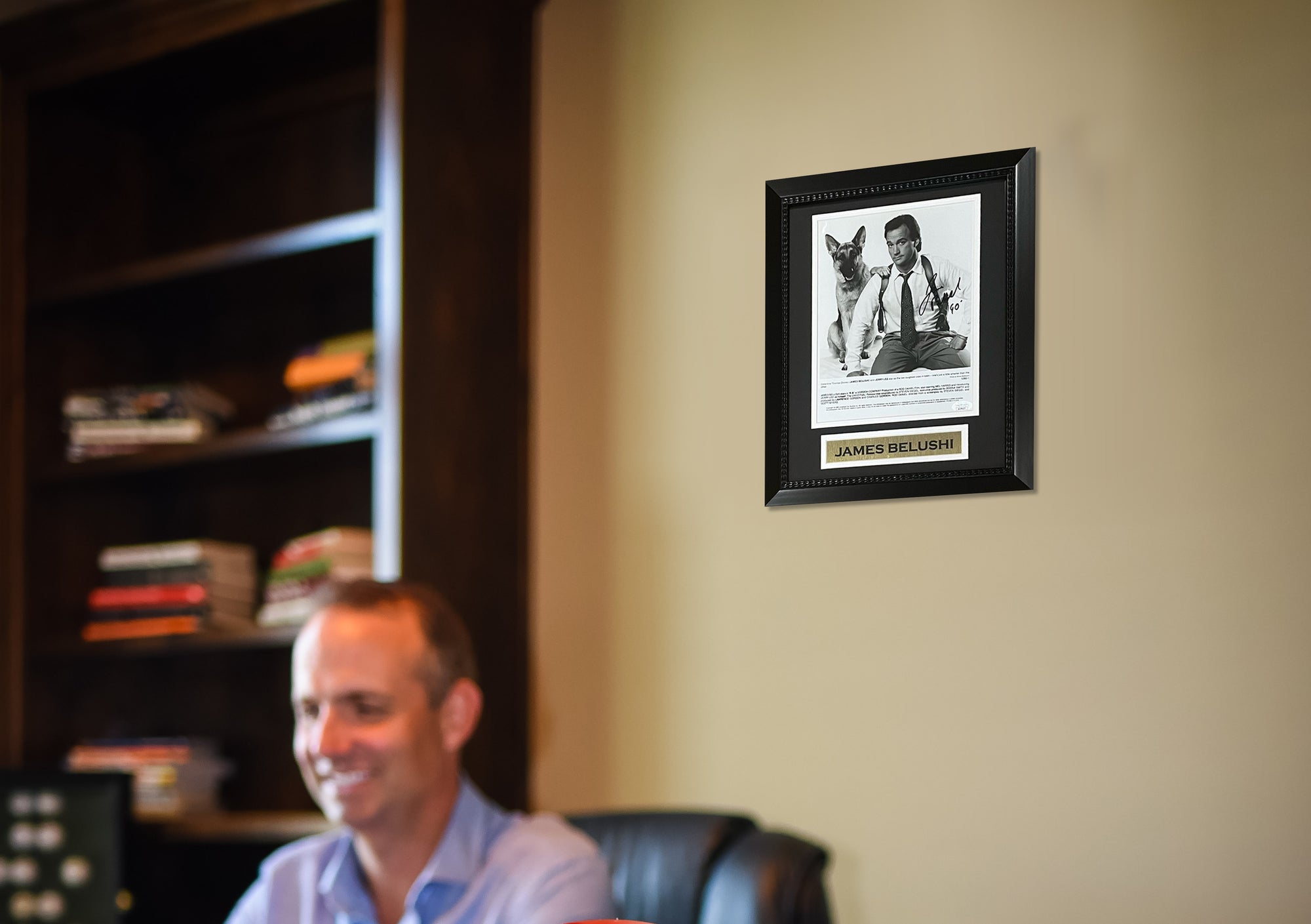 Jim Belushi Autographed Movie Signed 8x10 Framed Photo JSA COA-Powers Sports Memorabilia