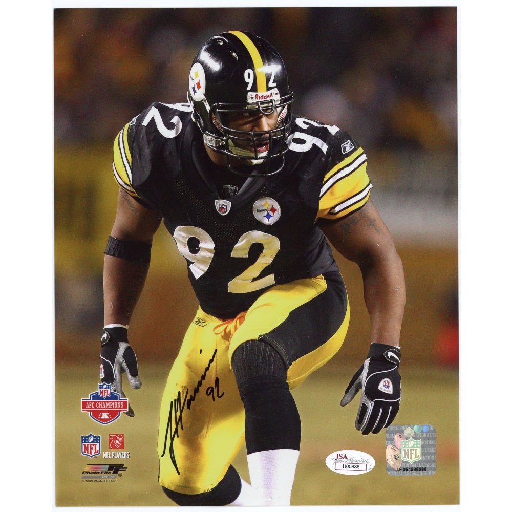 James Harrison Autograph Signing-Powers Sports Memorabilia