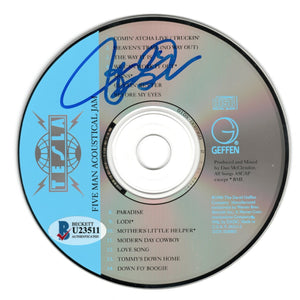 Jeff Keith Autographed Tesla Five Man Acoustical Jam CD with Cover Beckett Authenticated-Powers Sports Memorabilia