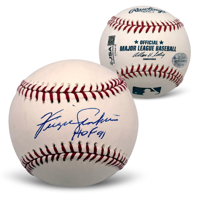 Ferguson Jenkins Signed Cubs HOF 91 Baseball JSA CJ68418-Powers Sports Memorabilia