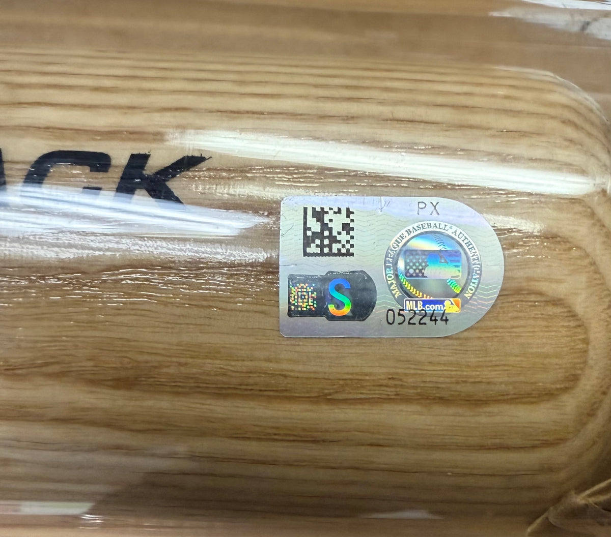 Derek Jeter New York Yankees Autographed 34&quot; Rawlings Signed Baseball Bat MLB Authenticated Hologram COA-Powers Sports Memorabilia