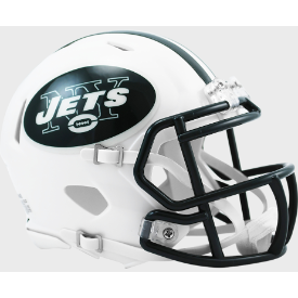 Curtis Martin Signed Jets Mini Helmet (PSA)