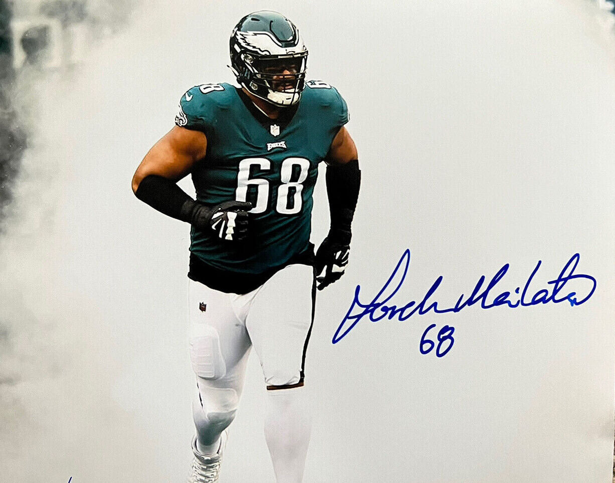 Jordan Mailata Autograph Signing-Powers Sports Memorabilia