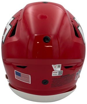 Joe Montana Autographed Kansas City Chiefs Signed Full Size Authentic Speed Flex Football Helmet Fanatics Authentic COA-Powers Sports Memorabilia