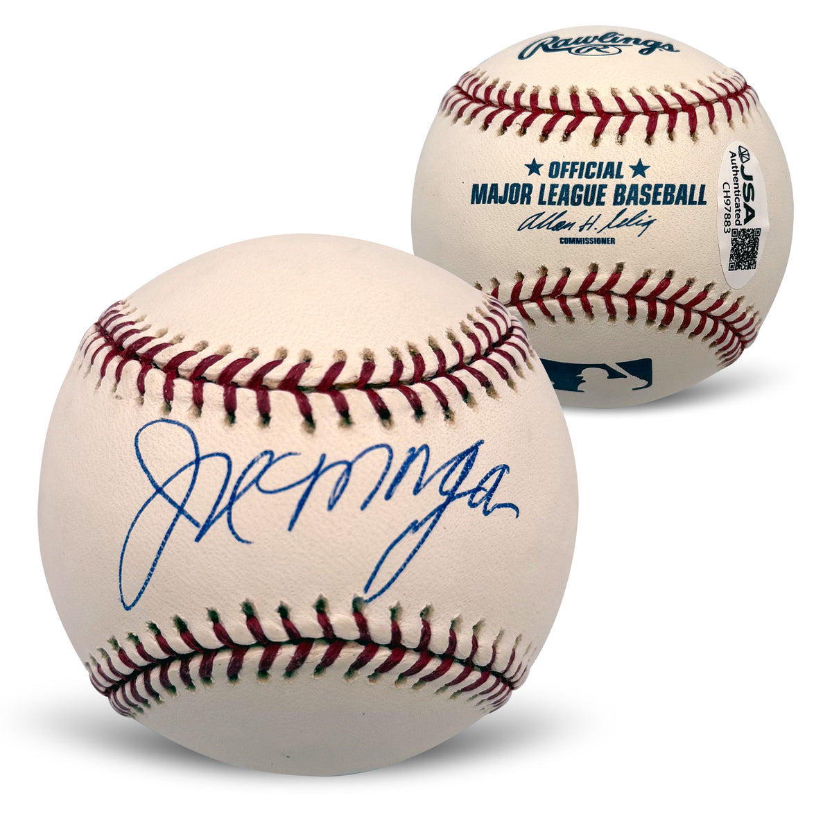 Joe Morgan Autographed Cincinnati Reds Baseball JSA CH97883