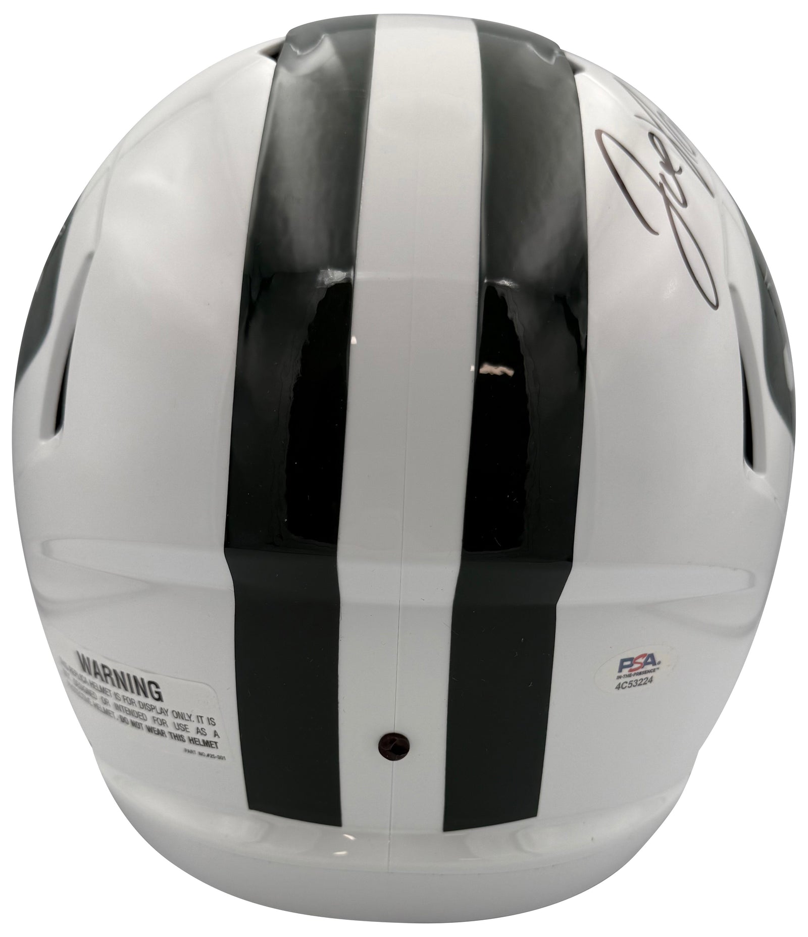 Joe Namath Autographed New York Jets Signed Full Size Football Authentic Helmet PSA Authenticated COA-Powers Sports Memorabilia