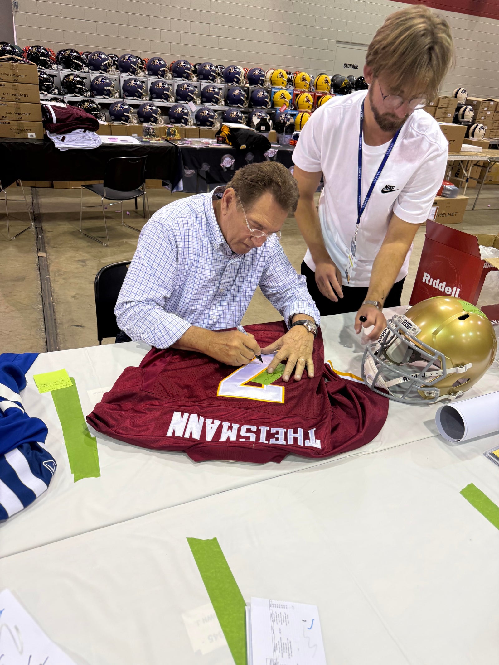 Joe Theismann Autograph Signing-Powers Sports Memorabilia