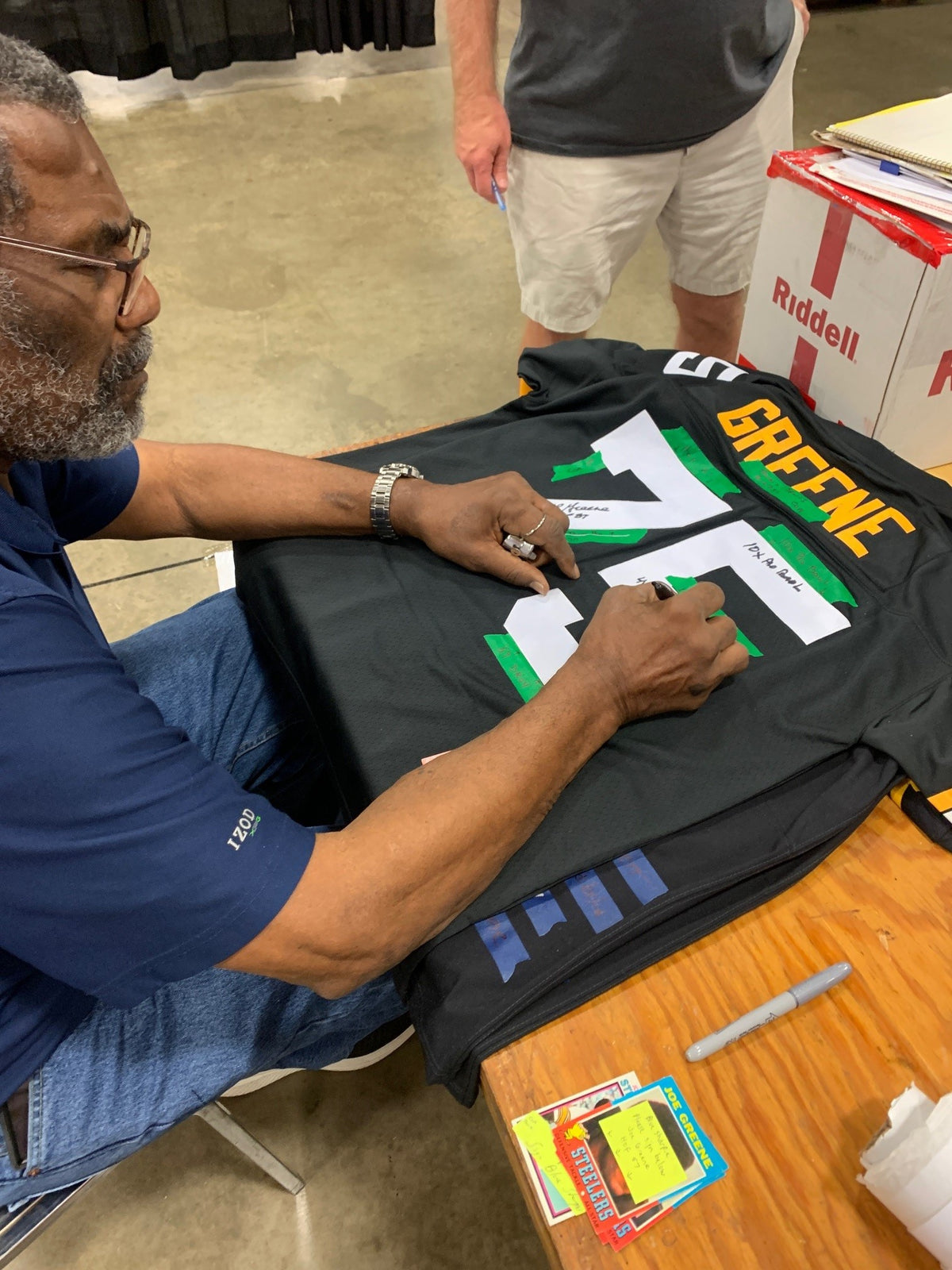 Joe Greene Autograph Signing-Powers Sports Memorabilia