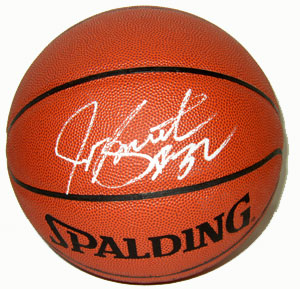 Joe Smith Autographed Spalding NBA Indoor/Outdoor Basketball w/ #32-Powers Sports Memorabilia