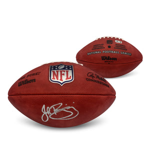 John Riggins Autographed NFL Authentic Signed Full Sized Game Football Beckett COA-Powers Sports Memorabilia