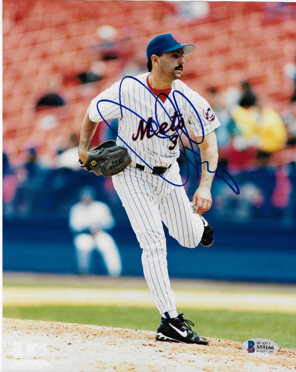 John Franco Autographed New York Mets 8x10 Photo Beckett Authenticated #2-Powers Sports Memorabilia