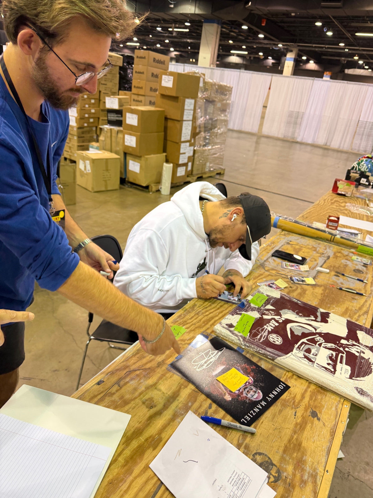 Johnny Manziel Autograph Signing-Powers Sports Memorabilia