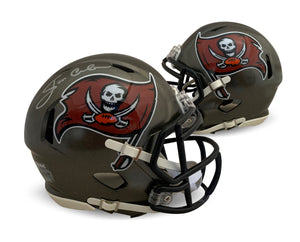 Jon Gruden Autographed Tampa Bay Buccaneers Signed Football Mini Helmet JSA COA-Powers Sports Memorabilia