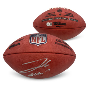 Josh Allen Autographed NFL Authentic Duke Signed Game Football Beckett COA-Powers Sports Memorabilia