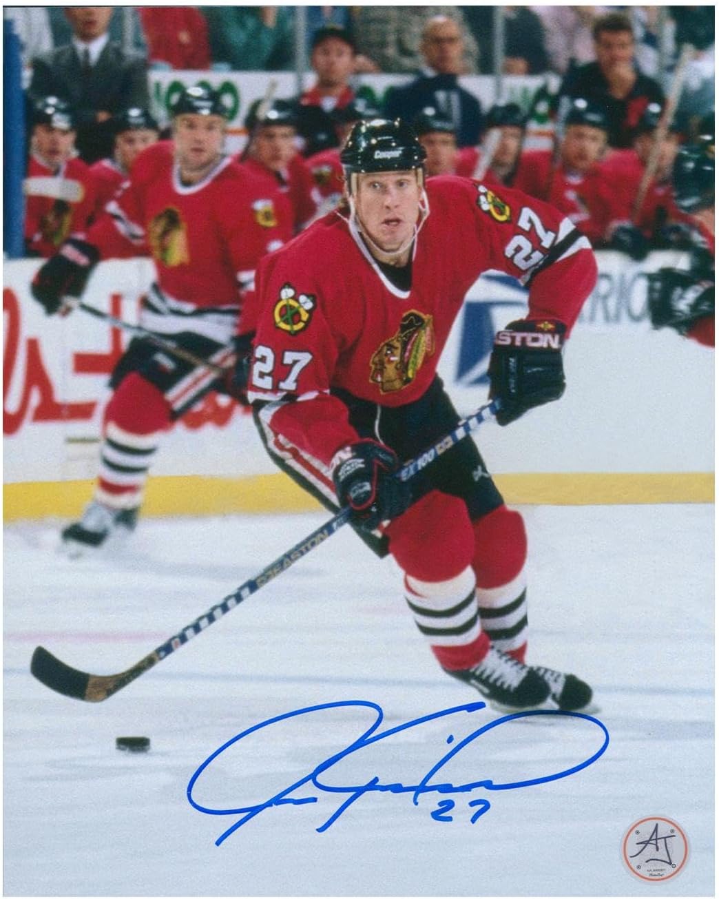 Jeremy Roenick Autograph Signing-Powers Sports Memorabilia