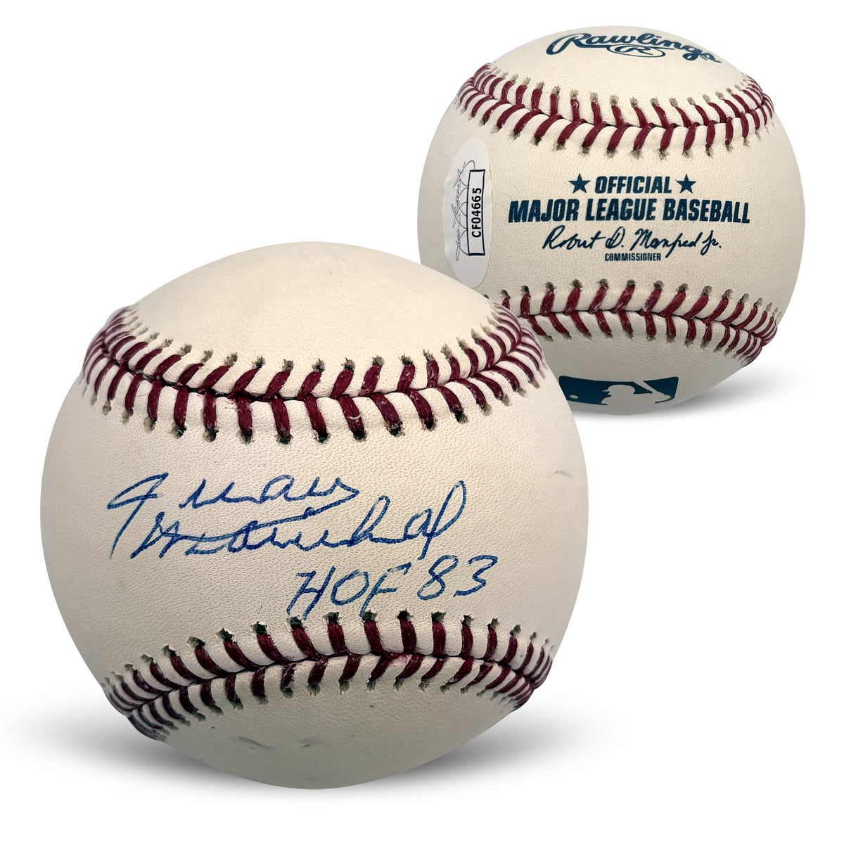 Juan Marichal Autographed San Francisco Giants Baseball HOF 83 JSA-Powers Sports Memorabilia