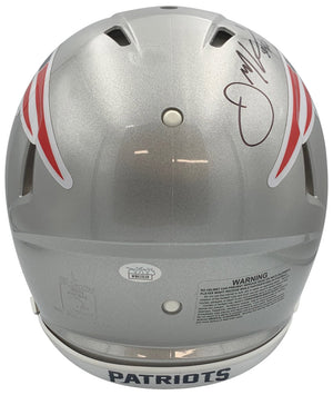 Julian Edelman Autographed New England Patriots Signed Super Bowl LIII MVP Authentic Football Helmet JSA COA-Powers Sports Memorabilia