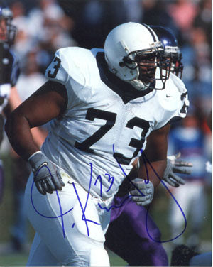 Jimmy Kennedy Autographed Penn State Nittany Lions 8x10 Photo-Powers Sports Memorabilia