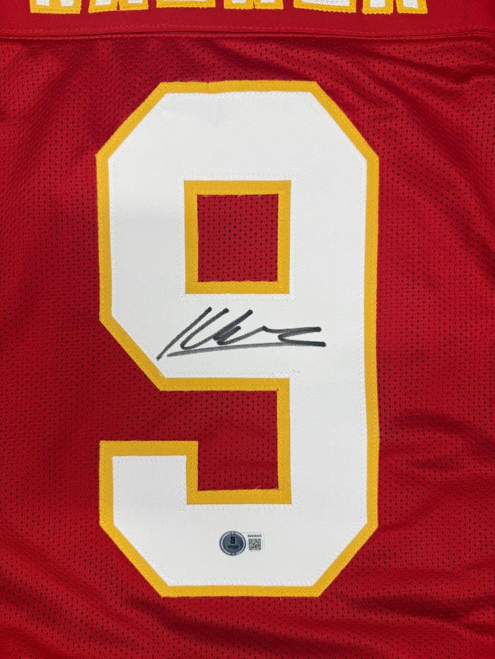 Kenneth Walker III Autographed Pro Football Jersey Beckett