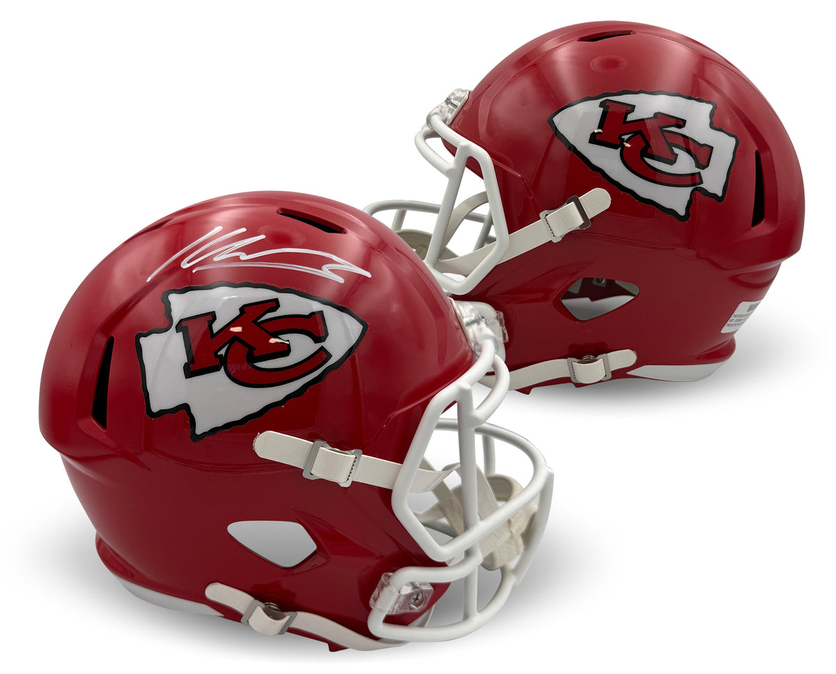 Kenneth Walker Signed Chiefs Full Size Replica Helmet Beckett-Powers Sports Memorabilia