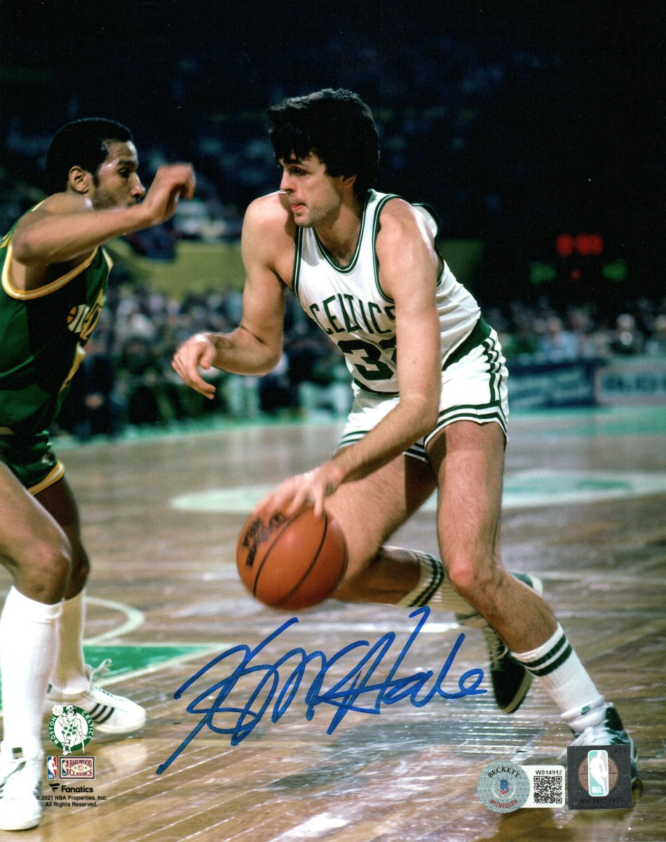 Kevin McHale Signed Boston Celtics 8x10 Photo - Beckett-Powers Sports Memorabilia
