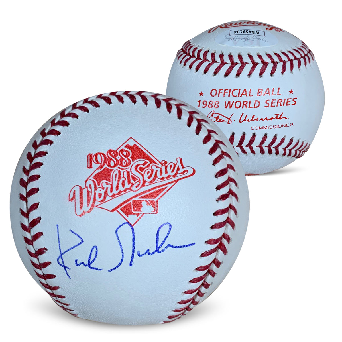 Kirk Gibson Autographed 1988 World Series Signed Baseball JSA COA With UV Display Case-Powers Sports Memorabilia