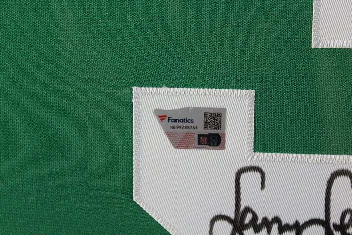 Larry Bird Autographed Boston Celtics Signed Mitchell & Ness Authentic Framed Jersey LARRY LEGEND Fanatics COA LE of 133-Powers Sports Memorabilia