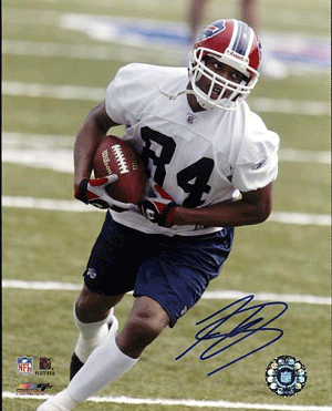 Lee Evans Buffalo Bills 8 x 10 Photograph - Autographed-Powers Sports Memorabilia