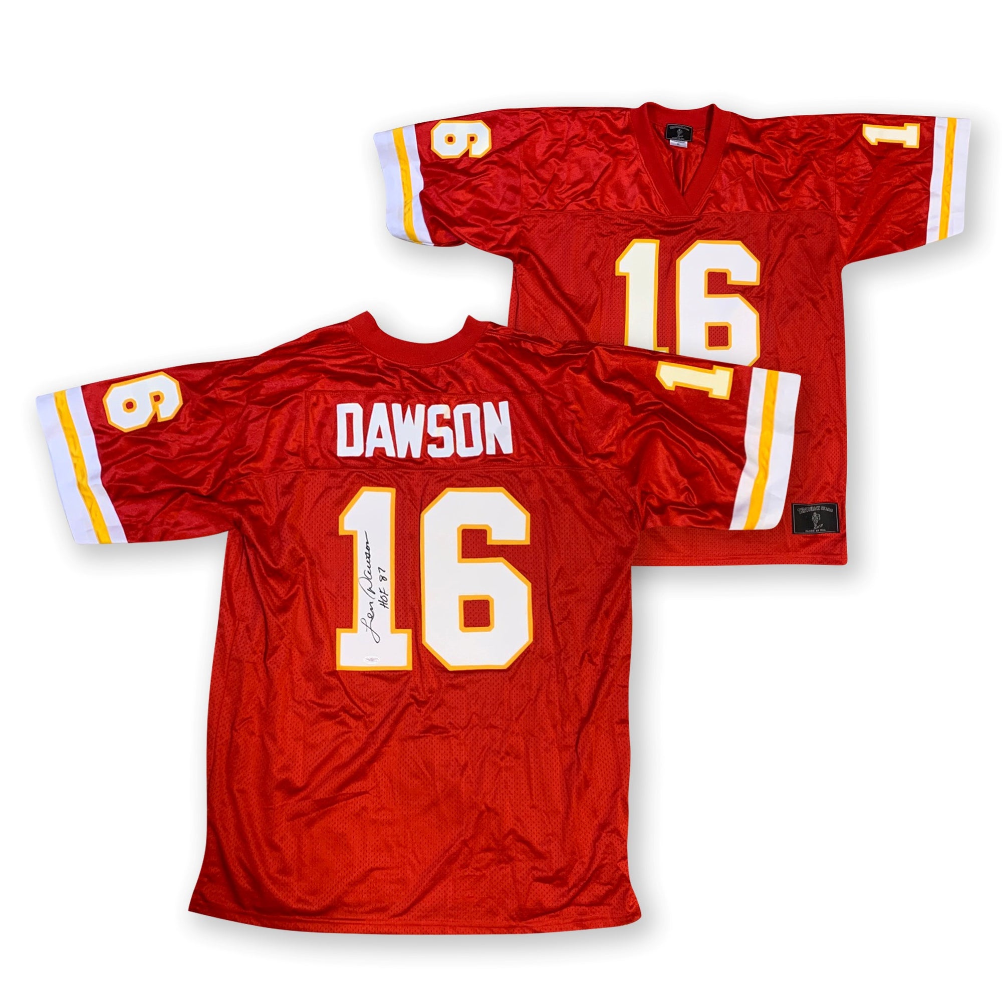 Len Dawson Autographed Sports Memorabilia Football Collectibles